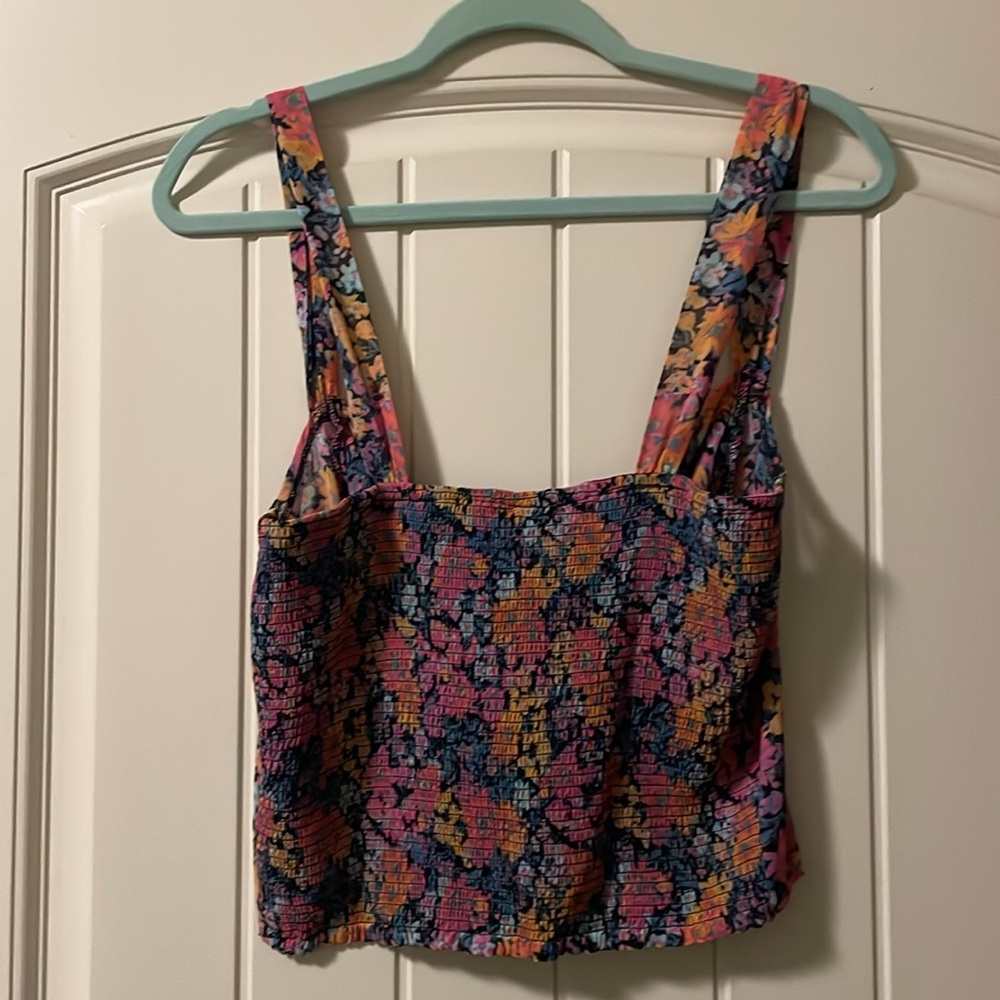 FREE PEOPLE | Endless Love Tank in Dark Floral - Picture 3 of 7